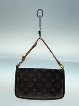 LOUIS VUITTON◆1)ポシェット・アクセソワール_モノグラム・キャンバス_BRW/PVC/BRW_画像3