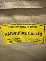 BAGWORKS◆リュック/キャンバス/CRM/無地_画像5
