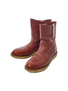 RED WING◆エンジニアブーツ/UK7.5/BRW/レザー/8866