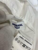 UNIVERSAL TISSU◆ワンピース/-/コットン/WHT_画像3