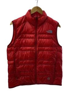 THE NORTH FACE◆LIGHT HEAT VEST /ND18970/ベスト/L/ナイロン/RED