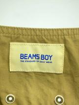 BEAMS BOY◆22AW/ビッグフィッシングベスト/13-06-0003-652/FREE/コットン/BEG/無地_画像3