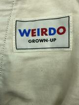 WEIRDO◆Grown Up School Trousers/スラックスパンツ/S/コットン/WRD-20-AW-09_画像4