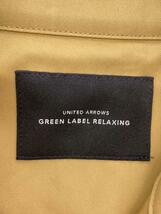 UNITED ARROWS green label relaxing◆トレンチコート/-/コットン/CML/無地_画像3