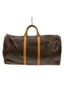 LOUIS VUITTON◆キーポル60_モノグラム・キャンバス_BRW/PVC/BRW