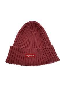 Supreme◆Overdyed Ribbed Beanie/ニットキャップ/-/コットン/PNK/無地/メンズ