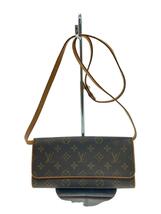 LOUIS VUITTON◆ポシェット・ツインGM_モノグラム・キャンバス_BRW/PVC/BRW_画像1