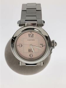 Cartier* self-winding watch wristwatch / analogue / stainless steel /GLD/SLV/W31058M7