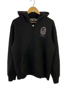 A BATHING APE◆ジップパーカー/XL/ポリエステル/BLK/001GDE201011X