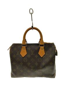 LOUIS VUITTON◆1)スピーディ25_モノグラム・キャンバス_BRW/PVC/BRW/レディース/ラグジュアリー