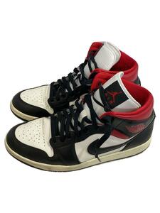 NIKE◆AIR JORDAN 1 MID_エア ジョーダン 1 ミッド/28cm/BLK