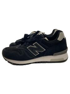 NEW BALANCE◆ML565/ブラック/23cm/BLK