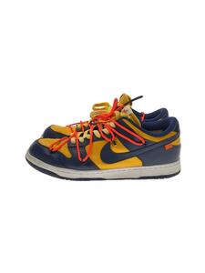 NIKE◆2019/DUNK LOW LTHR/OW/30cm/イエロー