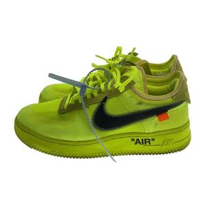 NIKE◆THE 10 : AIR FORCE 1 LOW/エアフォースロー/イエロー/AO4606-700/26cm/YLWの画像1
