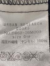 URBAN RESEARCH DOORS◆シャツワンピース/one/-/NVY/無地/DR62-26M009_画像4