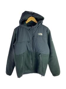 THE NORTH FACE◆DENALI HOODIE_デナリフーディ/L/ポリエステル/BLK/使用感あり