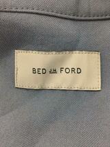 BED J.W. FORD◆22AW バルマカーンコート/1/ポリエステル/GRY/無地//_画像3