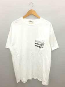 RADIALL◆Tシャツ/M/コットン/WHT/RAD-20SS-TEE012//