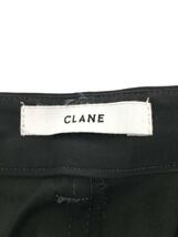 CLANE◆19AW/HEM PANTS/ボトム/1/レーヨン/KHK/無地/ドローストリング/17110-7031//_画像4