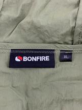 Bonfire◆ナイロンジャケット/アノラック/プルオーバー/XL/ナイロン/KHK/無地/20BNF3SEG2281//_画像3