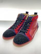 Christian Louboutin◆ハイカットスニーカー/Sonnylo MULTI/MADE IN EU/44/RED/Spike//_画像2