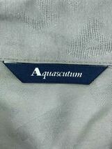 Aquascutum◆長袖ブラウス/8/レーヨン/KHK/総柄//_画像3