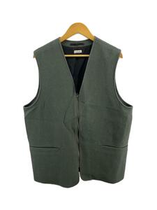 Steven Alan◆W/N SLD FLEECE VEST/L/ウール/KHK/8125-186-0735//