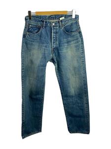 A.PRESSE◆23AW/E Washed Denim Pants/コットン/インディゴ/無地/23AAP-04-08H//