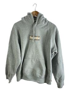 Supreme◆22SS/Burberry Box Logo Hooded Sweatshirt/パーカー/M/コットン/GRY//
