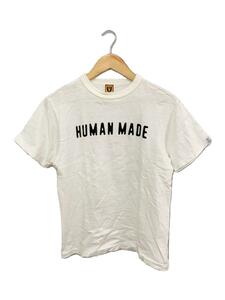 HUMAN MADE◆HEART LOGO T-SHIRT/Tシャツ/S/コットン/WHT//