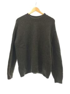 Steven Alan◆ハミルトンラムズウールモックネックニット/M/ウール/BRW/8113-104-0367//