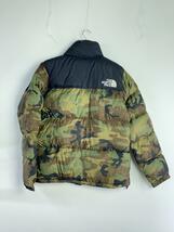 THE NORTH FACE◆NOVELTY NUPTSE JACKET_ノベルティ ヌプシ ジャケット/M/ナイロン/KHK/カモフラ//_画像2