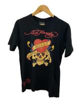 Ed Hardy◆Tシャツ/L/コットン/BLK/プリント/donedhardy/ドクロ/83251501//_画像1