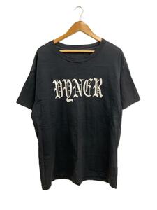 VYNER ARTICLES◆Tシャツ/M/コットン/BLK/プリント//