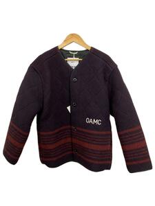 OAMC(OVER ALL MASTER CLOTH)◆21AW/PEACEMAKER LINER BLANKET/キルティング//BRD/ボーダー/OAMT423060//