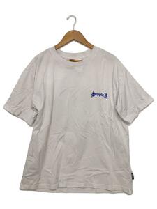 SUPPLIER◆Tシャツ/XXL/コットン/WHT/プリント//