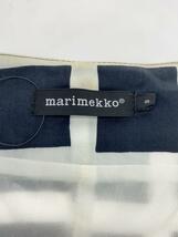 marimekko◆ジャケット/薄手ジャケット/S/コットン/WHT/総柄/52132-36166//_画像3