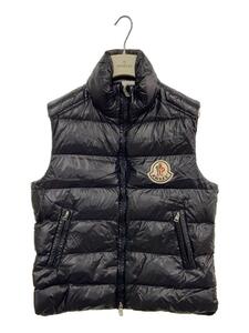 MONCLER◆20ss/PARKER GILET/ダウンベスト/1/ナイロン/ブラック/無地/F10921A50110//
