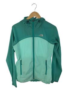 THE NORTH FACE◆Echo Wall Jacket/ナイロンジャケット/XS/ナイロン/GRN/無地/A4W6//