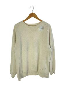 SUGARHILL◆22SS/TIRPLE STITCHED SWEAT PULLOスウェット/3/コットン/WHT/無地/22SSSW//