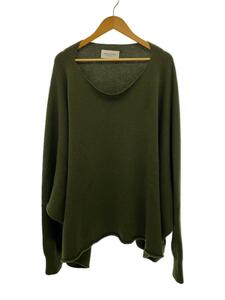FRANKLIN TAILORED* свитер ( толстый )/4/ шерсть / зеленый /90AN5/ широкий Silhouette / большой размер //