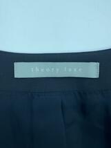 theory luxe◆ノーカラー/1B/ジャケット/38/ウール/ブラック/無地/03-2104102/_画像3