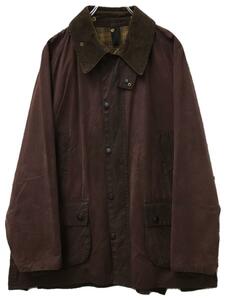 Barbour◆90s/英国製/3クラウン/BEDALE JACKET/ラスティック/42/ボルドー/A103/EA-0539