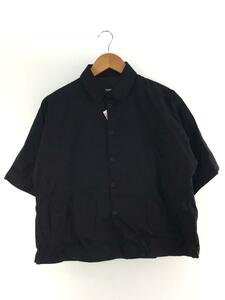 toogood◆THE GARDENER SHORT SHIRT/半袖シャツ/4/コットン/ブラック