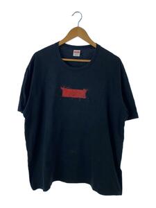 Supreme◆22SS Ralph Steadman Box Logo Tee/Tシャツ/XL/コットン/BLK/プリント