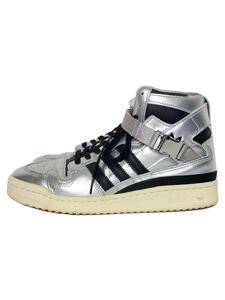 adidas◆FORUM84 HIGH ATMOS_フォーラム84 ハイ アトモス/26.5cm/SLV/レザー