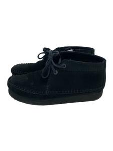 Clarks◆チャッカブーツ/7M/BLK/スウェード/76289