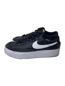 NIKE◆BLAZER LOW PLATFORM_ブレザー ロウ プラットフォーム/24cm/BLK/レザー