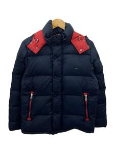 TOMMY HILFIGER◆ダウンジャケット/-/ナイロン/NVY/11-4611403-040