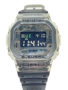 CASIO◆クォーツ腕時計_G-SHOCK/デジタル/ブラック/シルバー/DW-5600